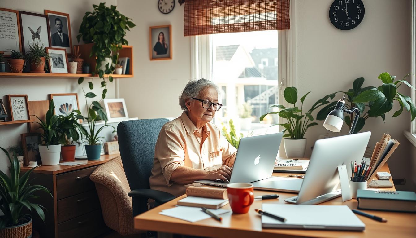home-based jobs for mature workers