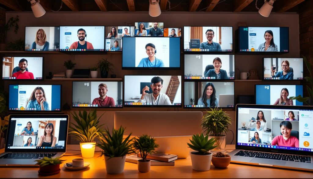 remote team connection