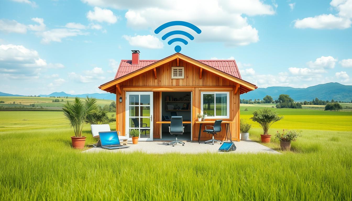Accessing professional services remotely for rural home-based businesses