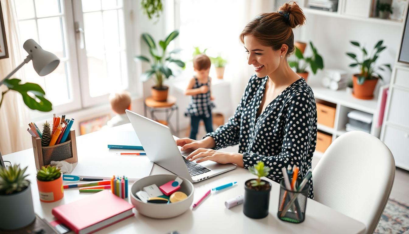 Effective time management tips for work-at-home moms