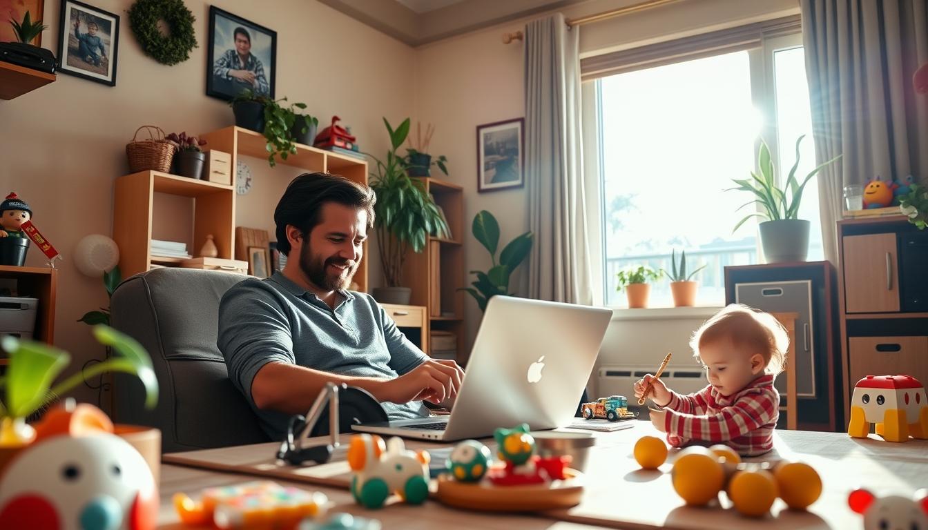 How work-at-home dads can overcome societal stereotypes