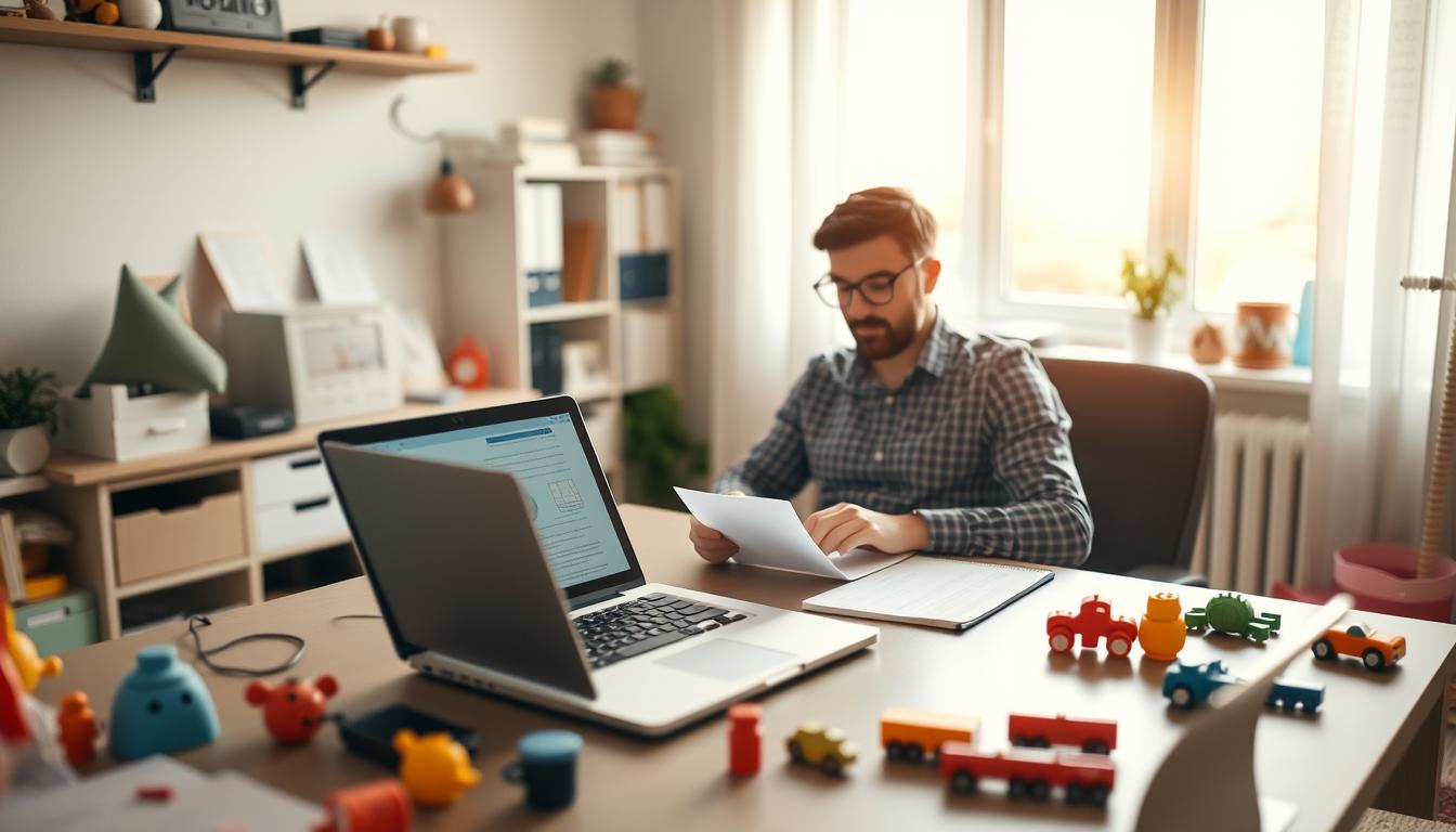 Managing parental guilt as a work-at-home dad