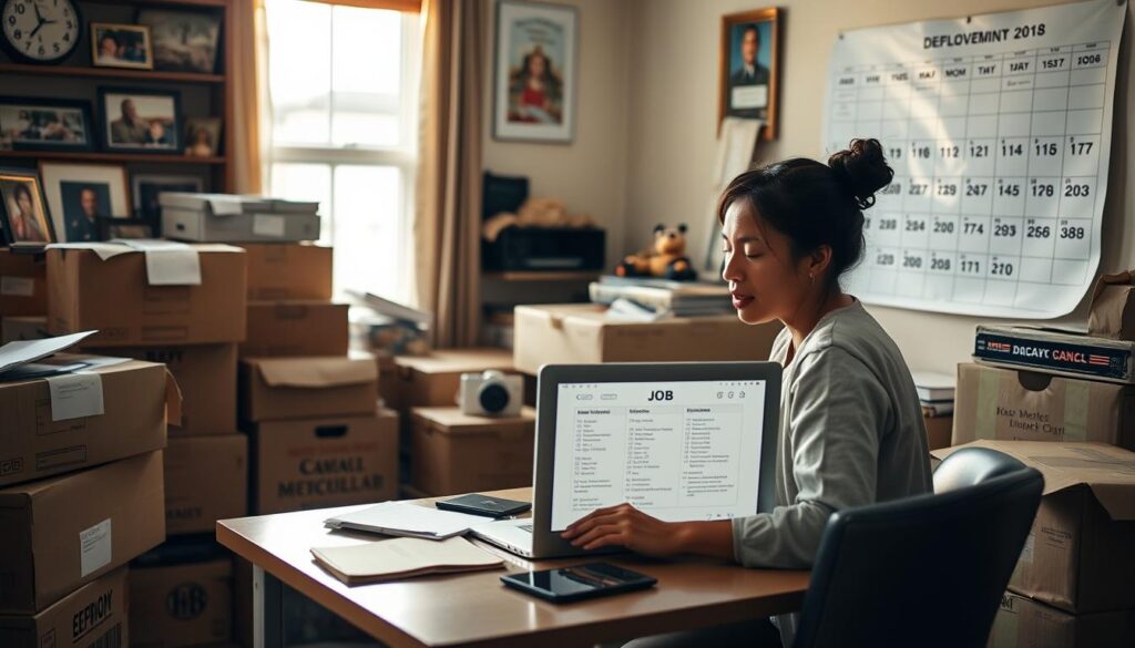 Military family jobs challenges