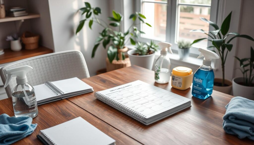 Monthly deep cleaning checklist