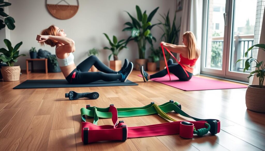 Resistance band exercises