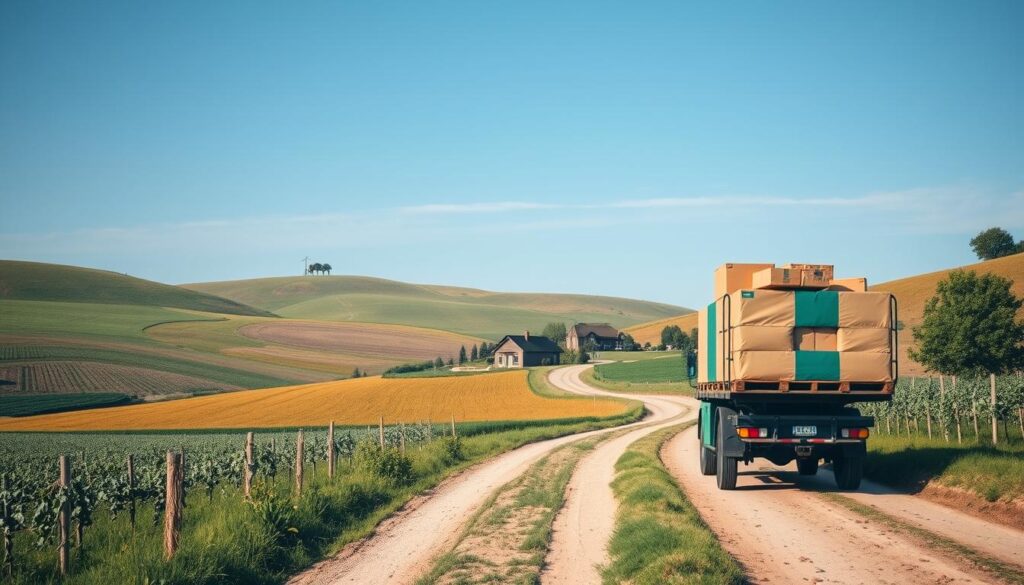 Sustainable rural logistics