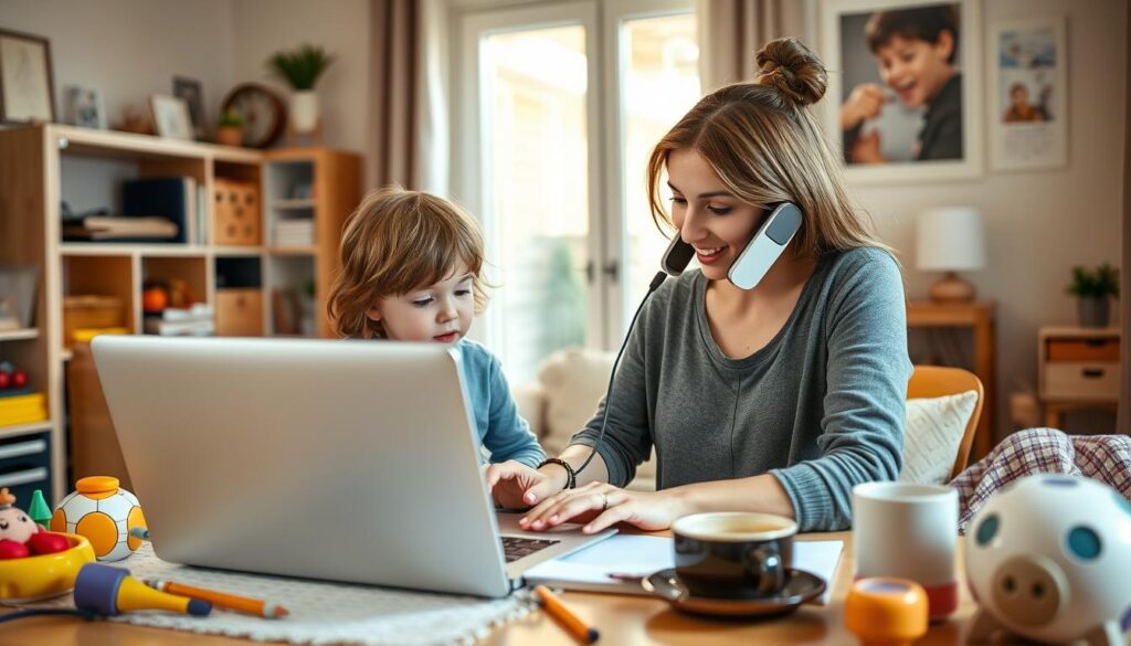 Work from home mom balancing tasks Work from home mom balancing tasks