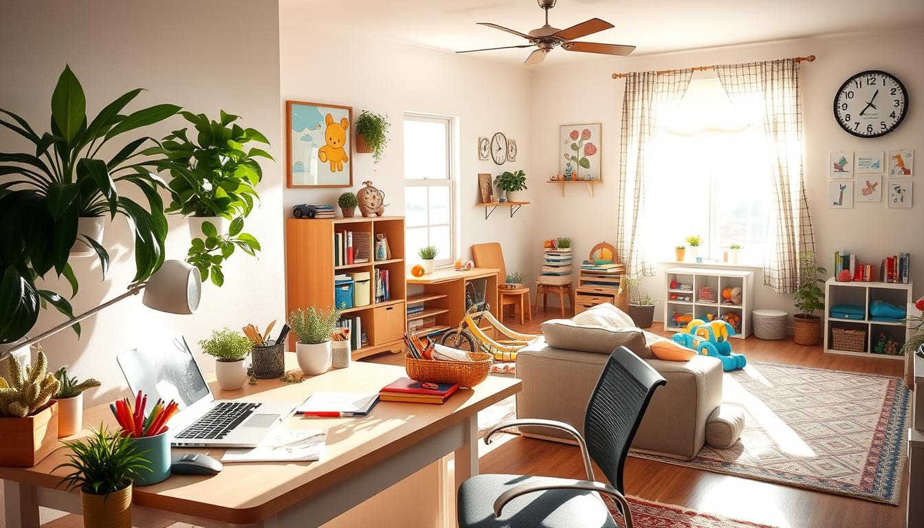 daily routine for work from home mom