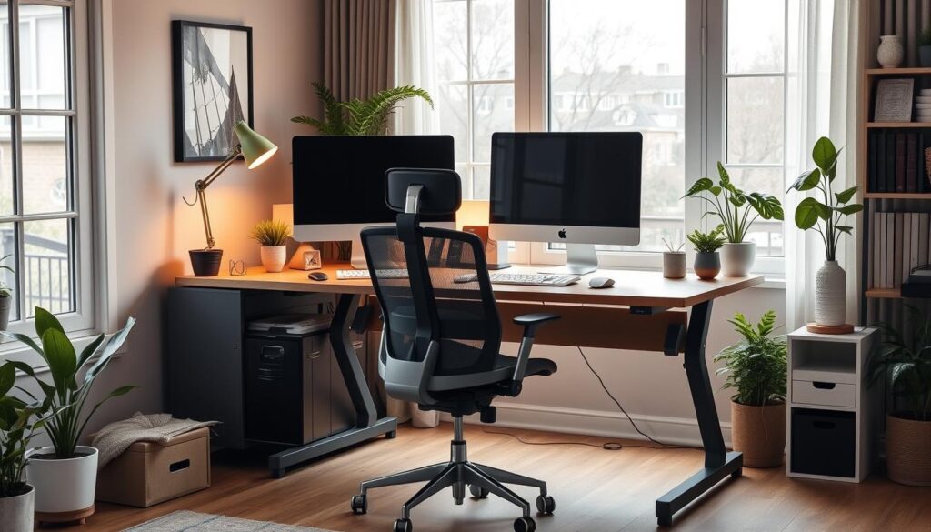 ergonomic home office setups
