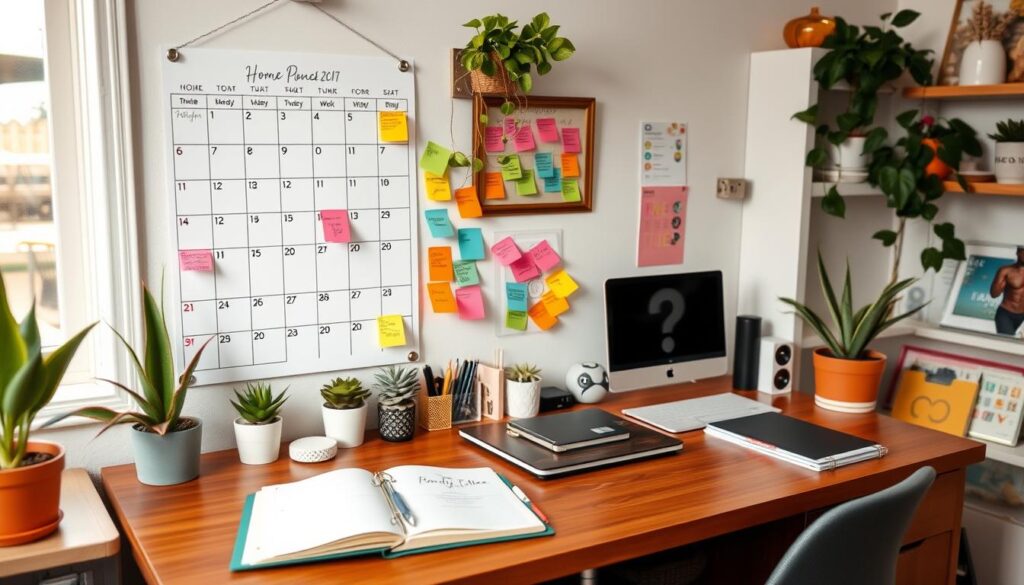 organizing daily routines