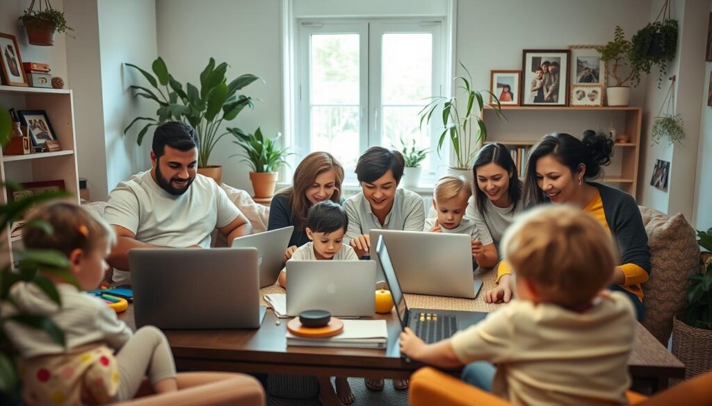 remote working parents