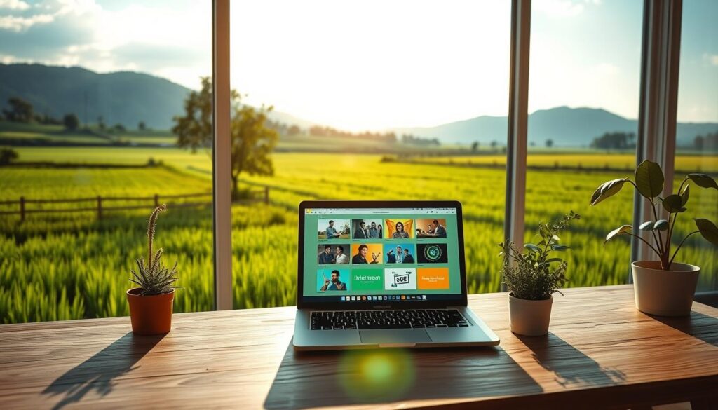 rural online training