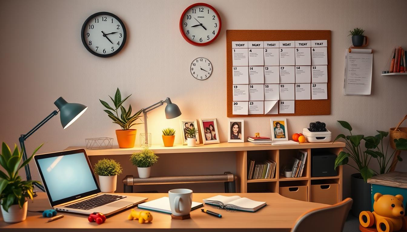 work at home mom schedule