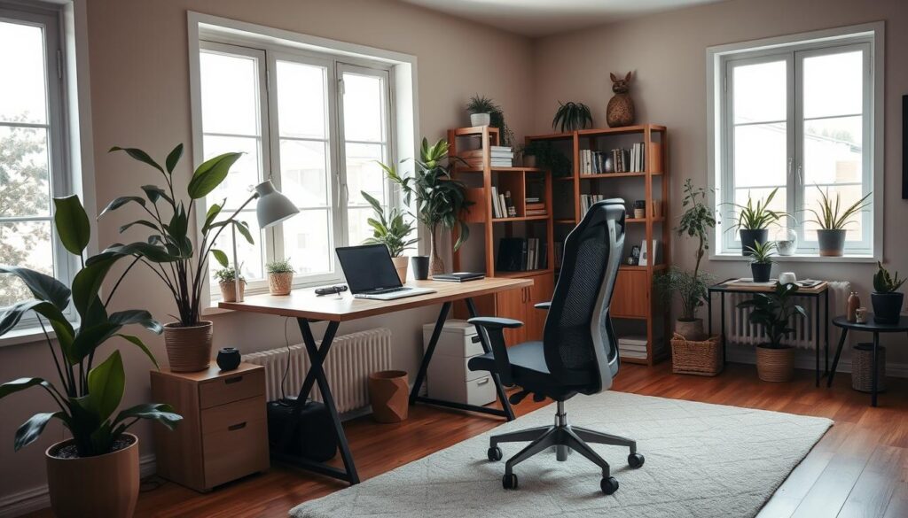 Home office setup