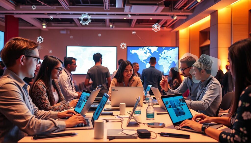 Networking for remote work