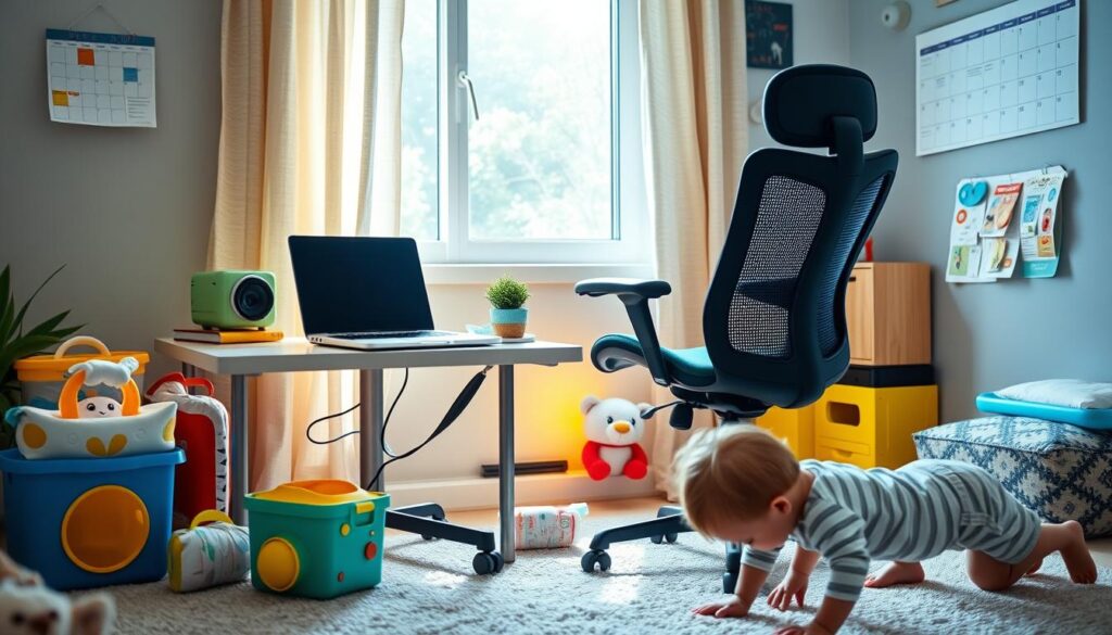 Online Business Juggling with Diapers