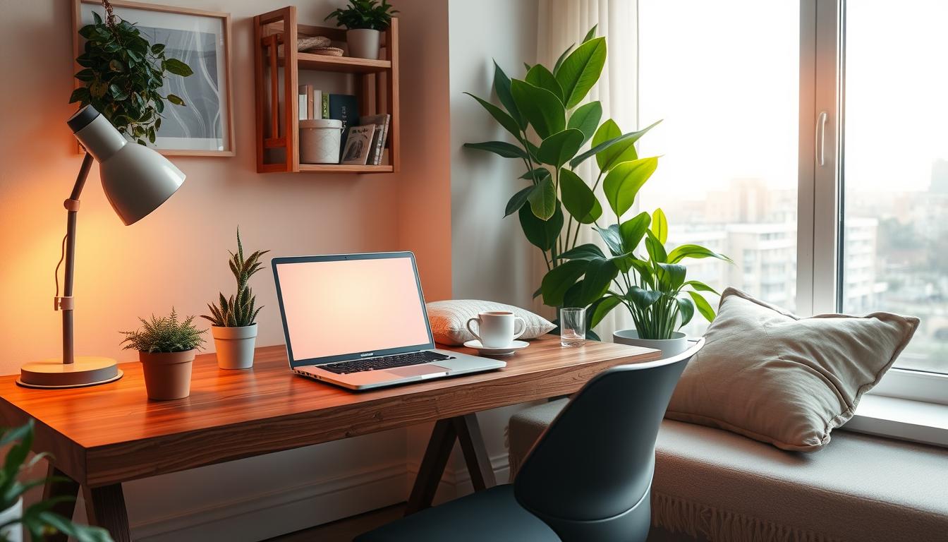 Work-from-home aesthetic